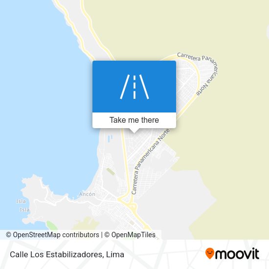 Calle Los Estabilizadores map