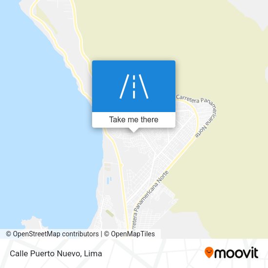 Mapa de Calle Puerto Nuevo