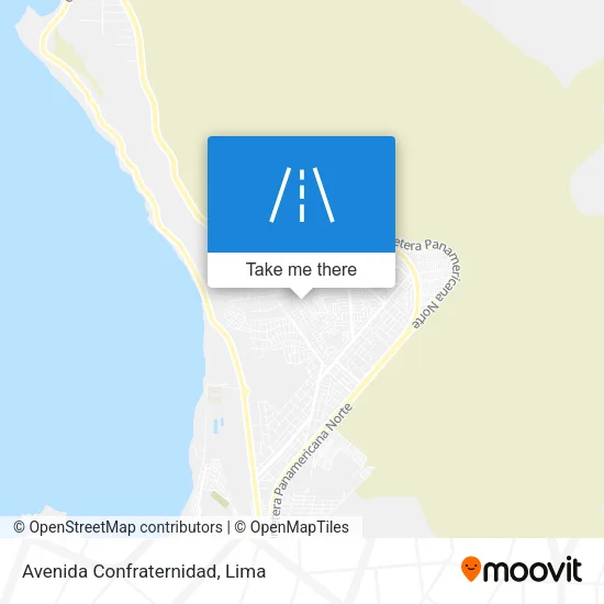 Avenida Confraternidad map