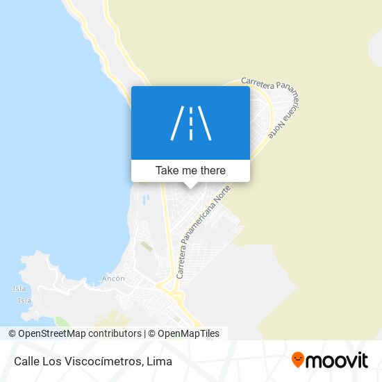 Mapa de Calle Los Viscocímetros