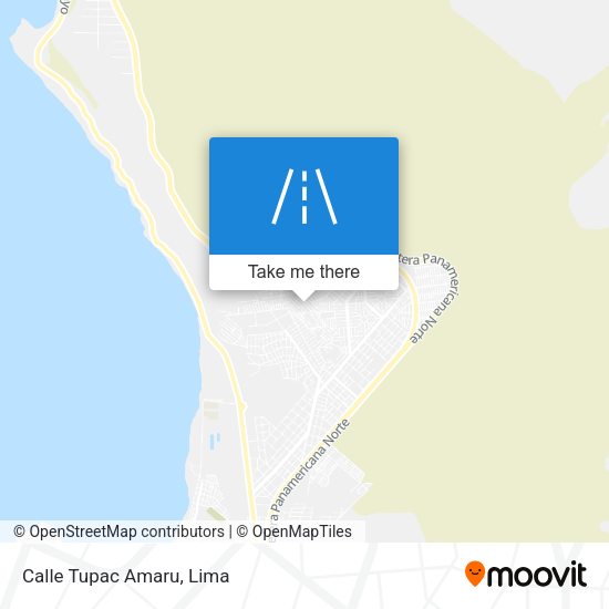 Mapa de Calle Tupac Amaru
