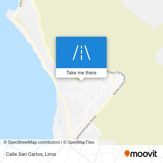 Mapa de Calle San Carlos