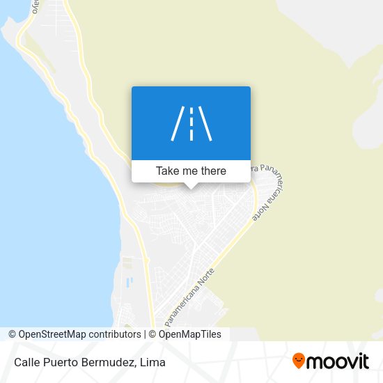 Mapa de Calle Puerto Bermudez