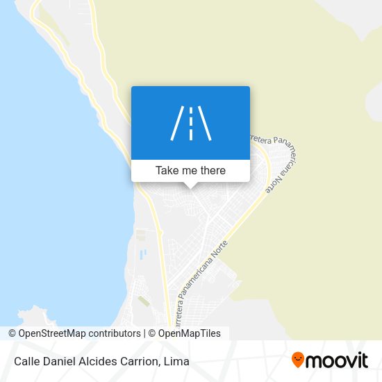 Calle Daniel Alcides Carrion map