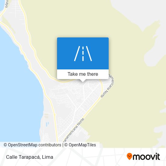 Mapa de Calle Tarapacá