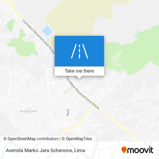 Avenida Marko Jara Schenone map