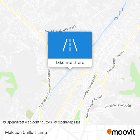 Mapa de Malecón Chillón