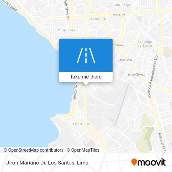 Jirón Mariano De Los Santos map