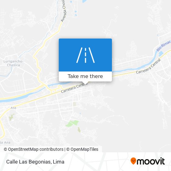 Calle Las Begonias map