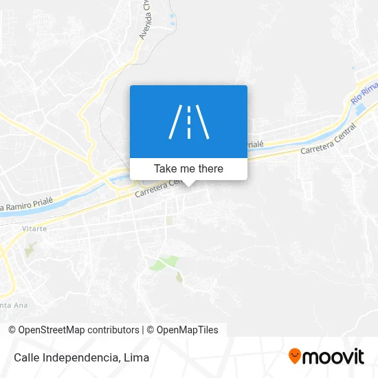 Calle Independencia map