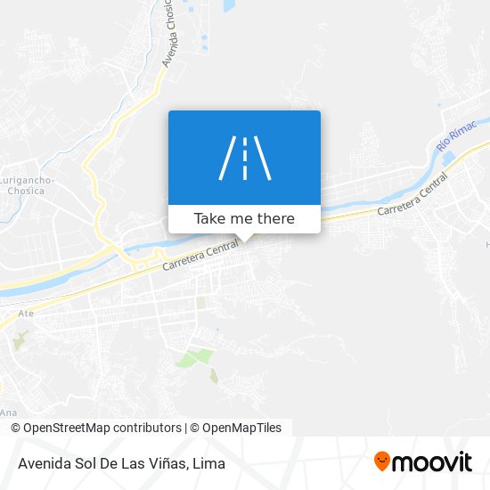 Avenida Sol De Las Viñas map