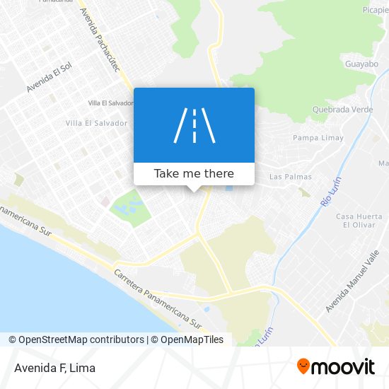 Avenida F map