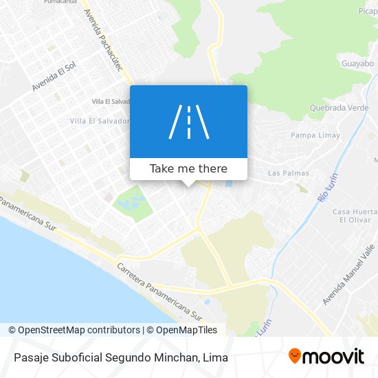 Pasaje Suboficial Segundo Minchan map