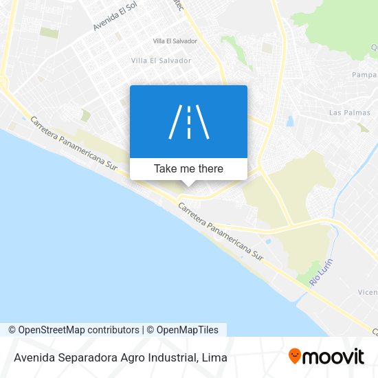 Mapa de Avenida Separadora Agro Industrial