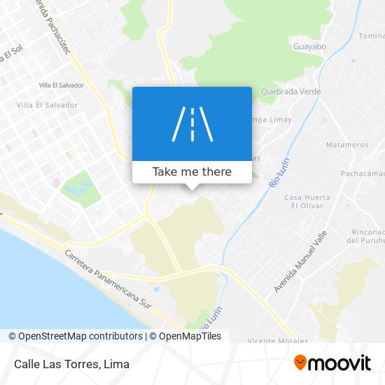 Calle Las Torres map