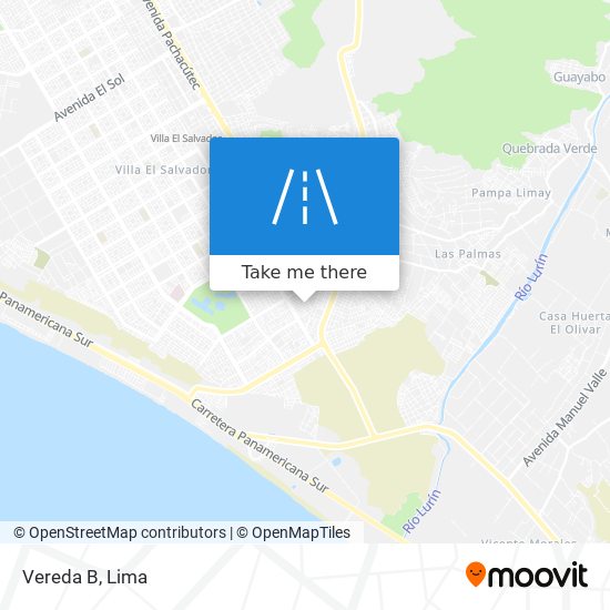 Vereda B map