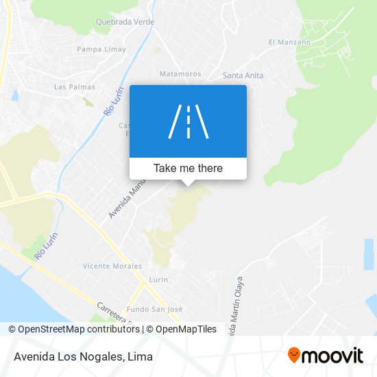 Avenida Los Nogales map
