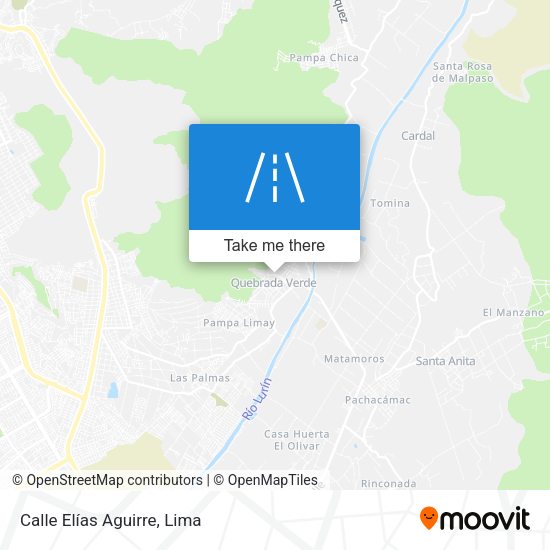 Mapa de Calle Elías Aguirre