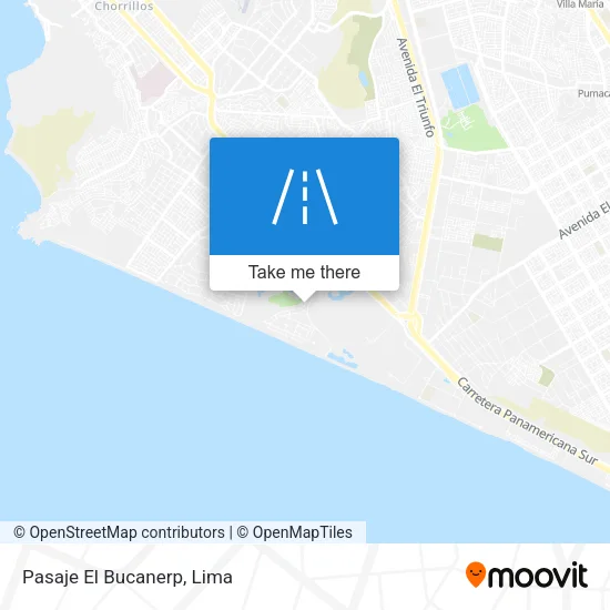 Pasaje El Bucanerp map