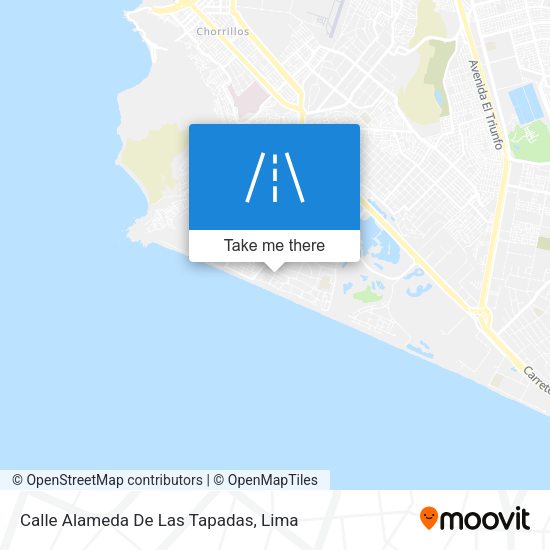 Calle Alameda De Las Tapadas map