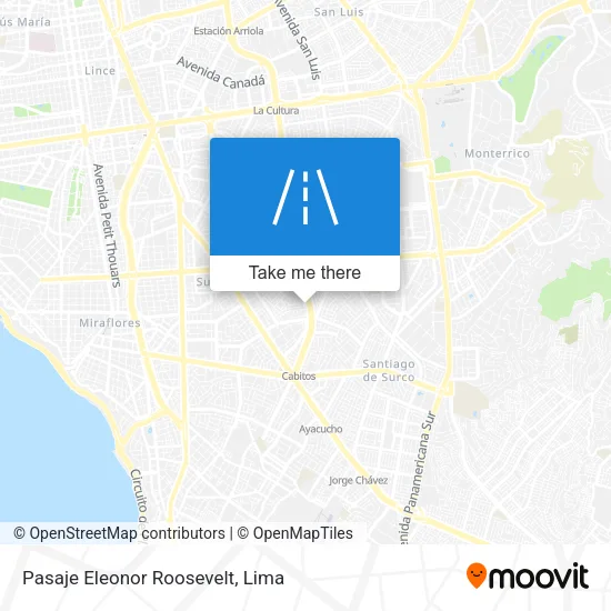 Pasaje Eleonor Roosevelt map