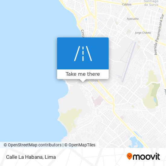 Calle La Habana map