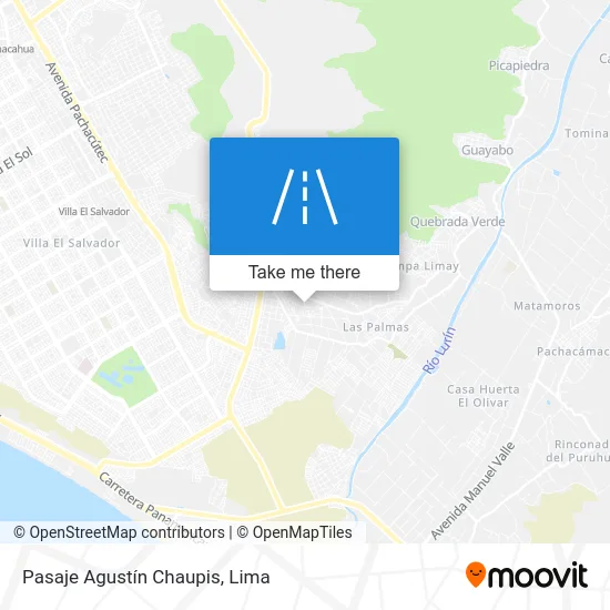 Pasaje Agustín Chaupis map