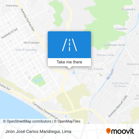 Mapa de Jirón José Carlos Mariátegui