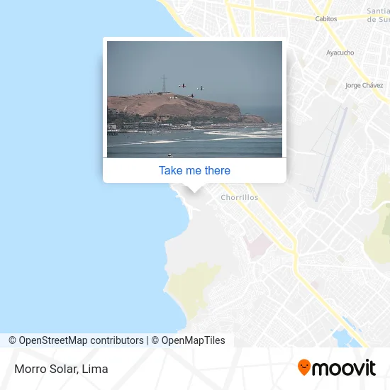 Morro Solar map