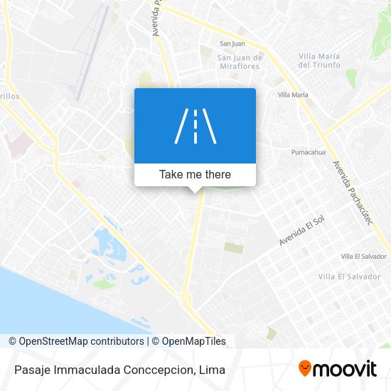 Mapa de Pasaje Immaculada Conccepcion