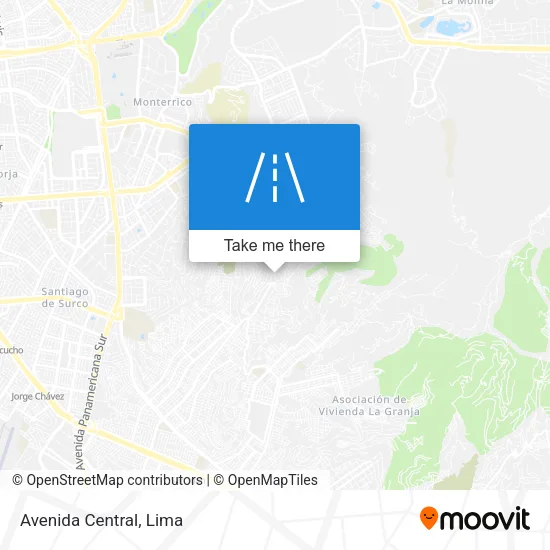 Avenida Central map