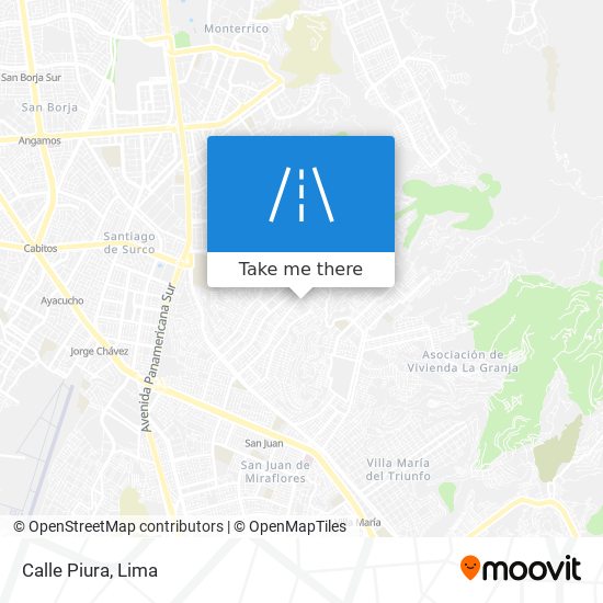 Calle Piura map