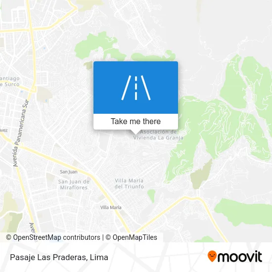 Pasaje Las Praderas map
