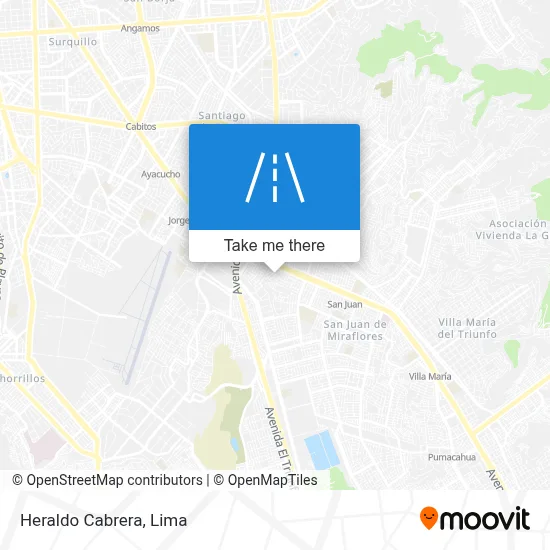 Heraldo Cabrera map
