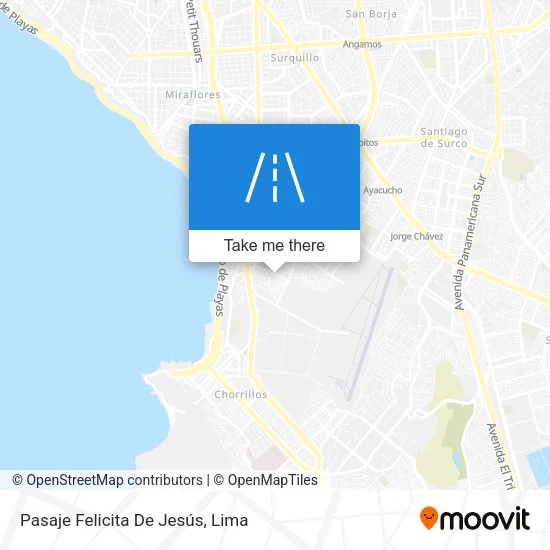 Pasaje Felicita De Jesús map