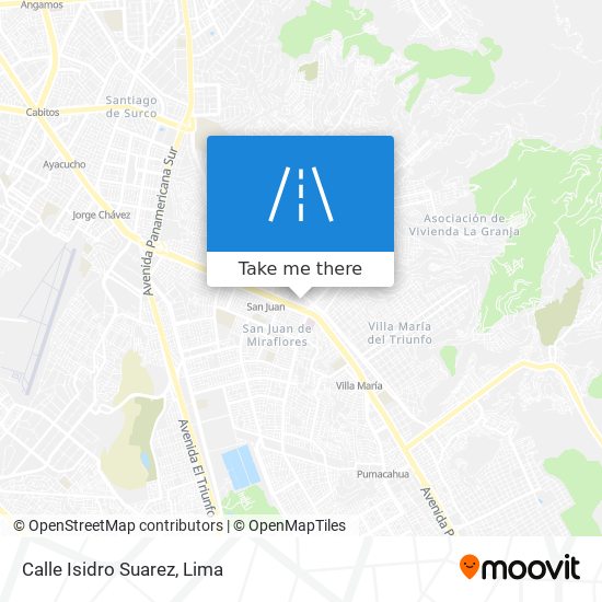 Mapa de Calle Isidro Suarez