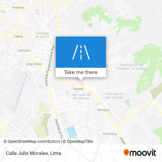 Mapa de Calle Julio Morales