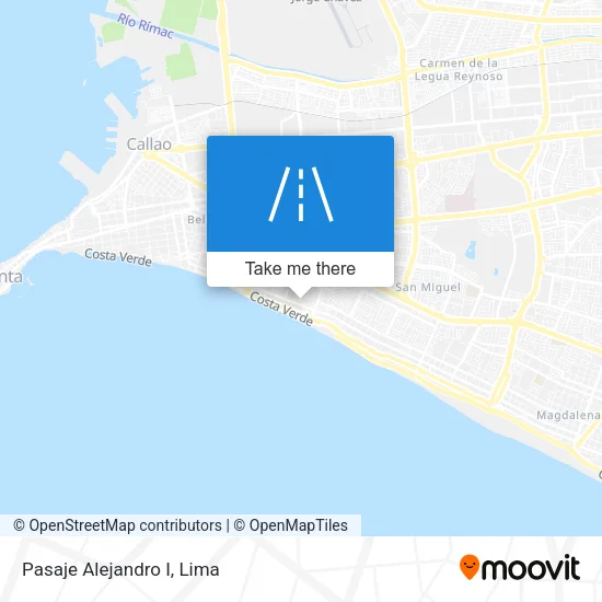 Pasaje Alejandro I map