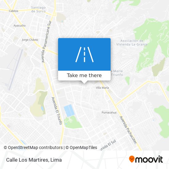 Calle Los Martires map