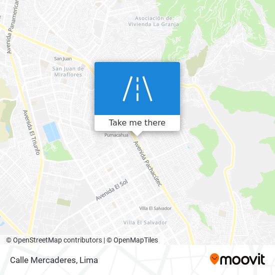 Calle Mercaderes map