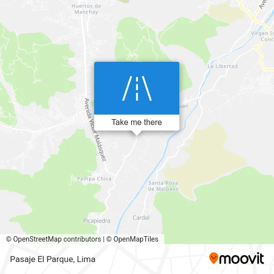 Pasaje El Parque map
