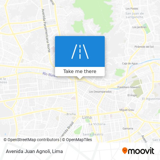 Avenida Juan Agnoli map