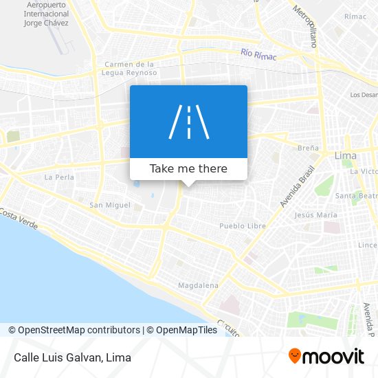 Calle Luis Galvan map