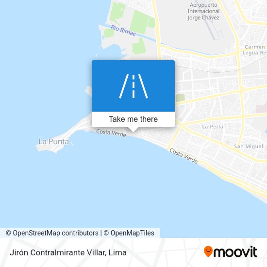 Jirón Contralmirante Villar map