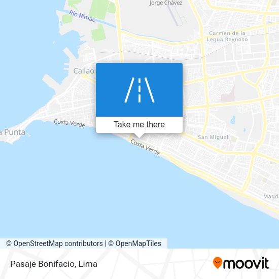 Pasaje Bonifacio map