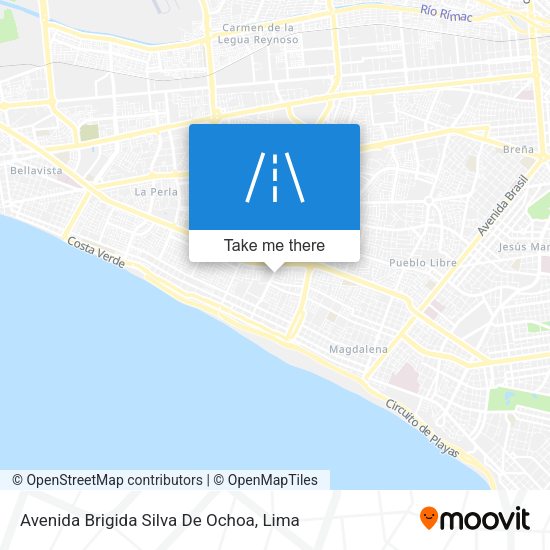 Avenida Brigida Silva De Ochoa map