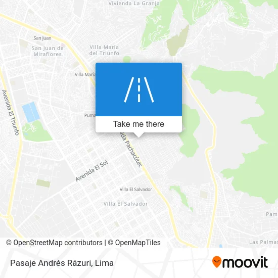 Pasaje Andrés Rázuri map