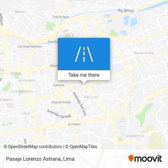 Pasaje Lorenzo Astrana map
