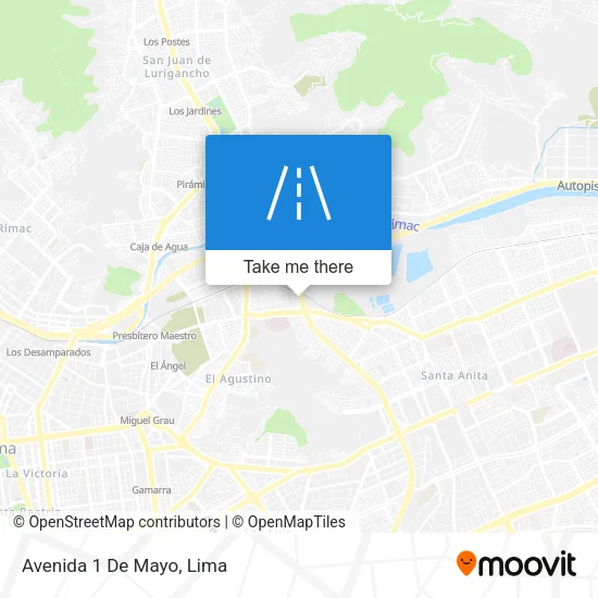 Avenida 1 De Mayo map