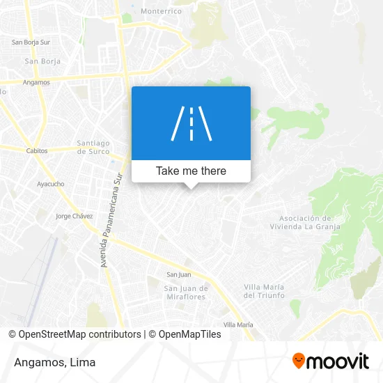 Angamos map